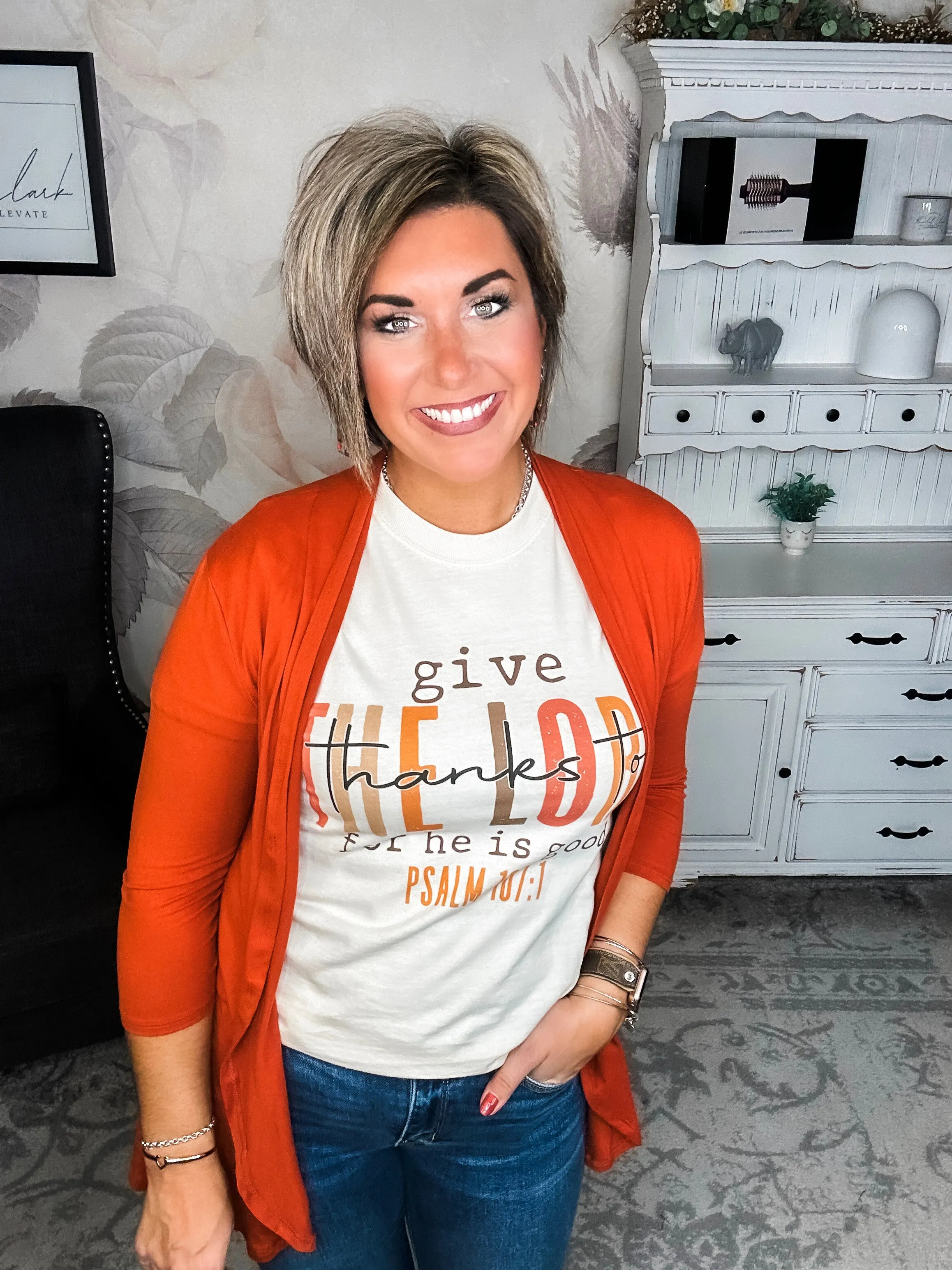 Bad Breakup Cardigan - Rust