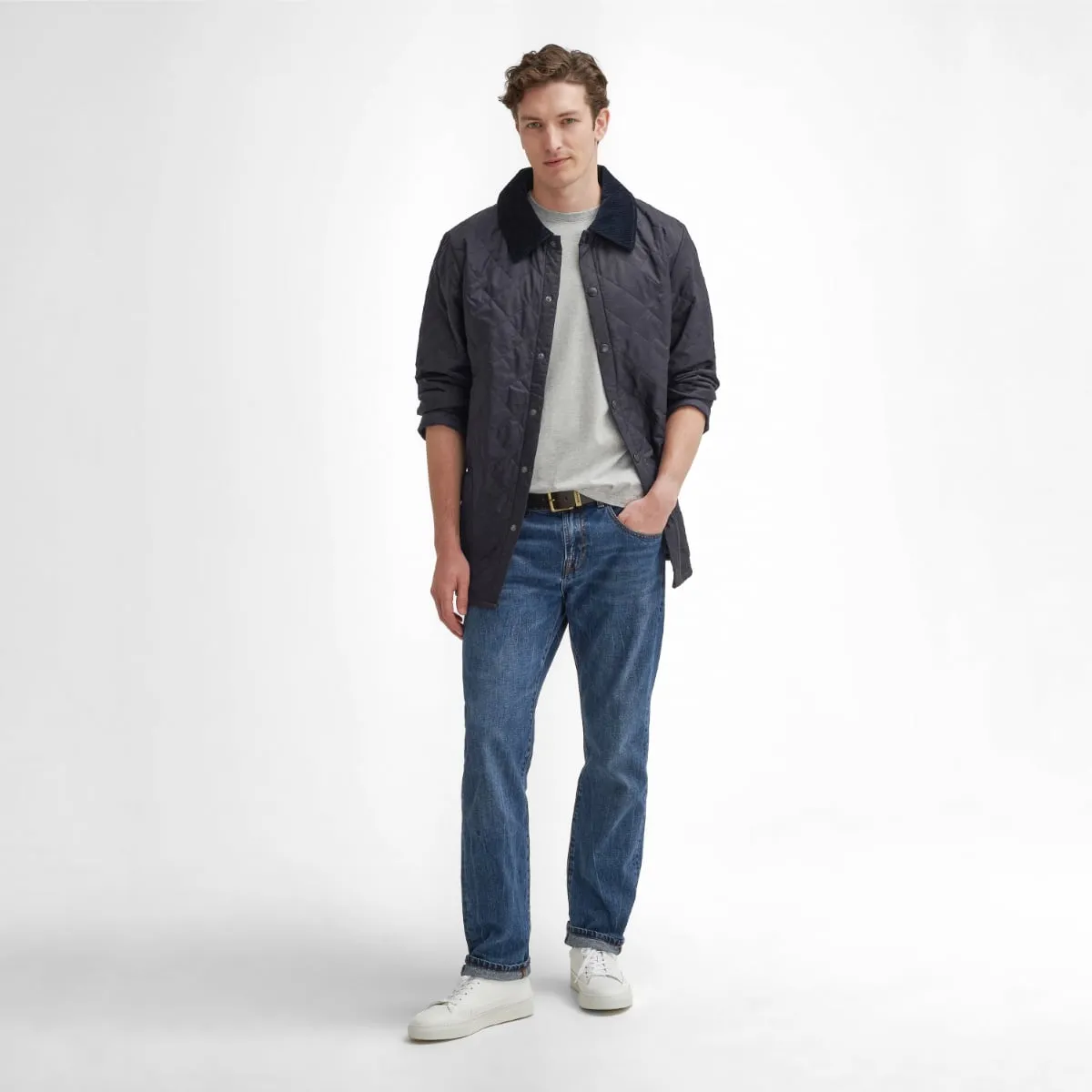 Barbour Liddesdale Quilted Men's Jacket | Navy