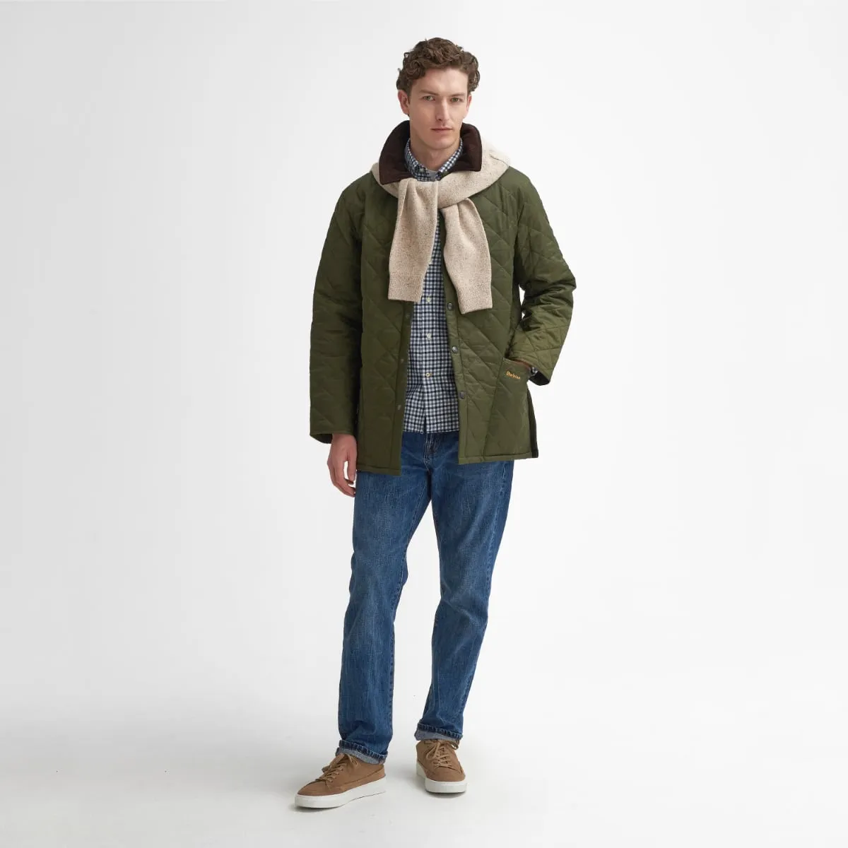 Barbour Liddesdale Quilted Men's Jacket | Olive