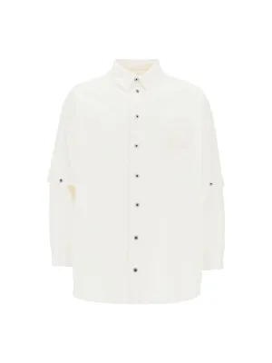 Denim Button-Up Overshirt