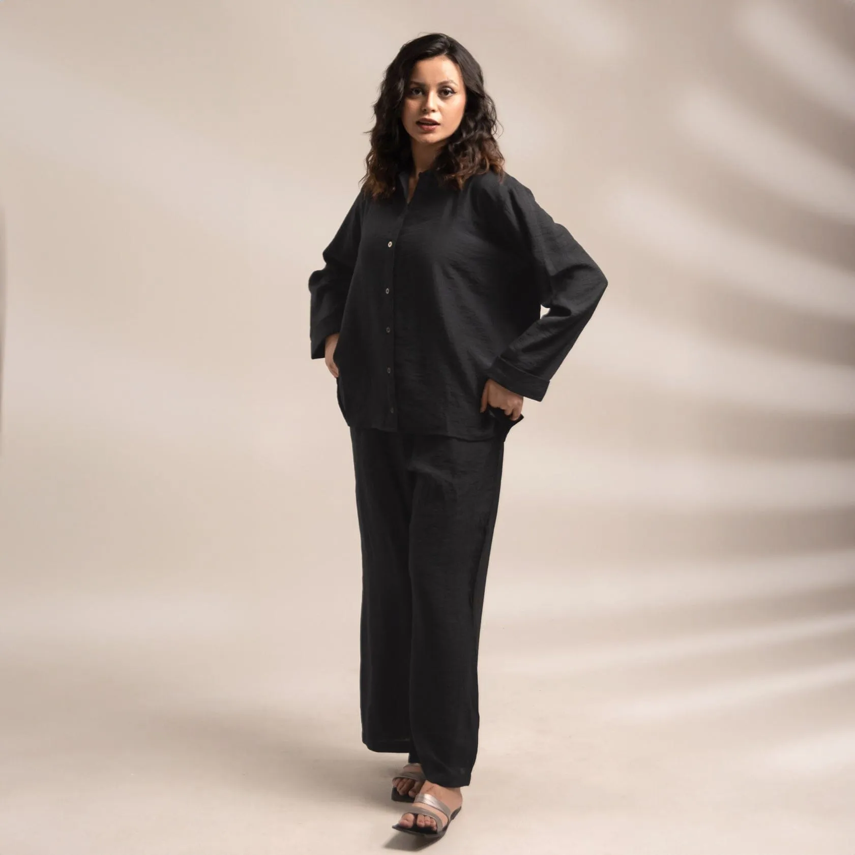 East West Women’s Solid CO-Ord Set