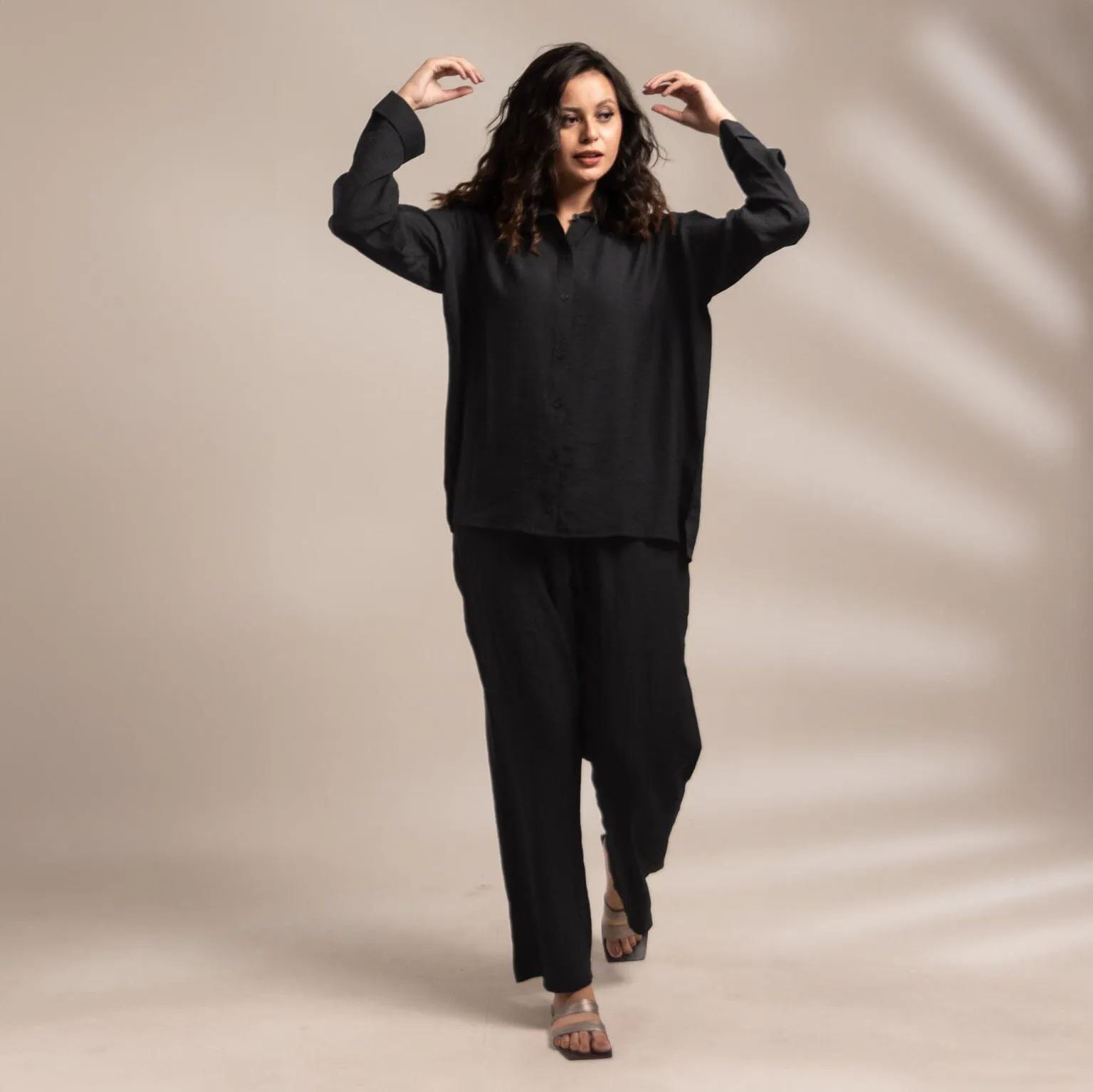 East West Women’s Solid CO-Ord Set