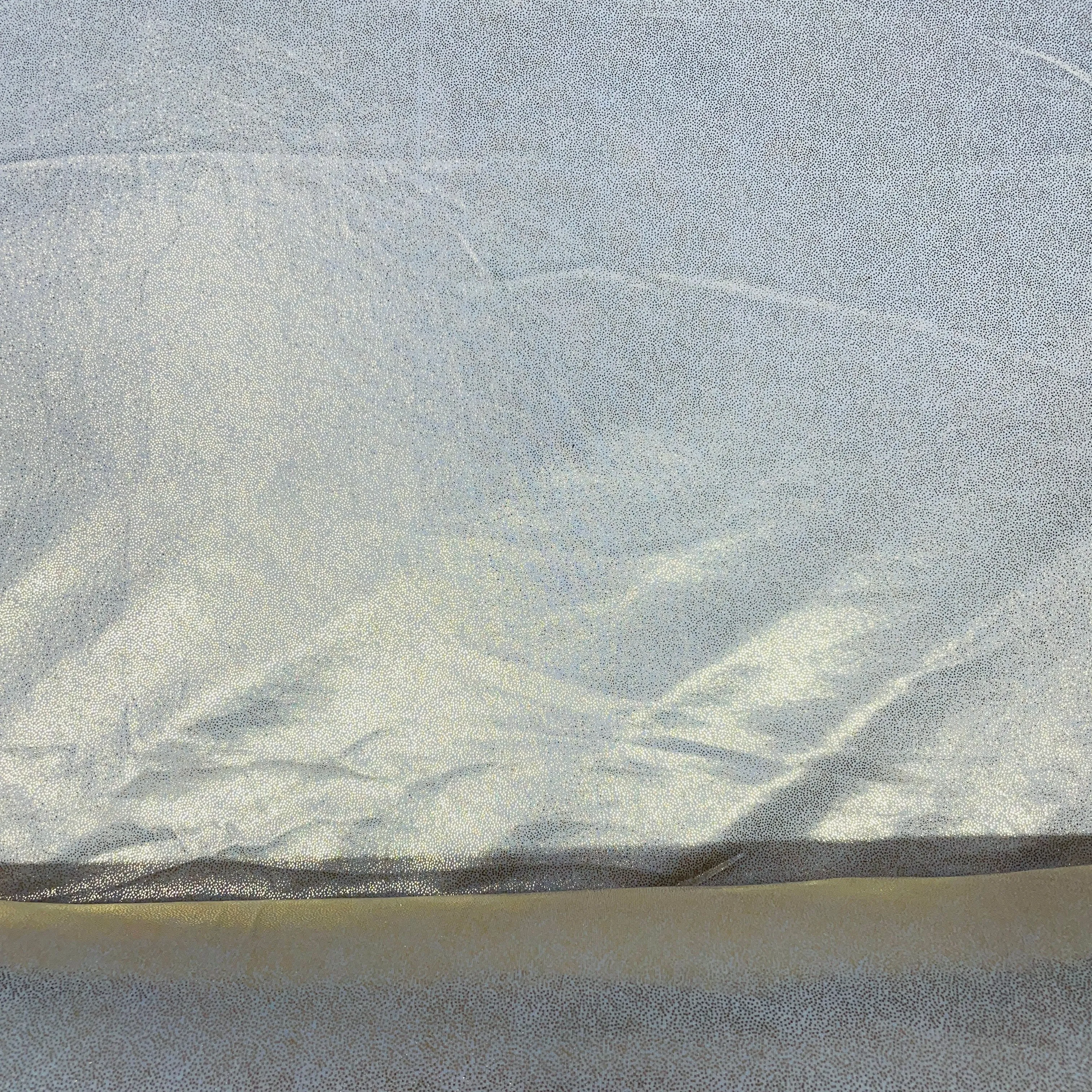 Golden Imported Shimmer Knitted Lycra Fabric