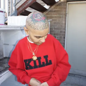 KILL Crewneck / Red [LAST ONE]
