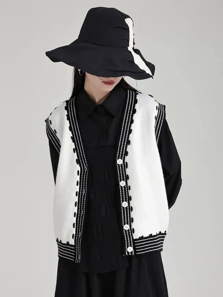 Rossi Knit Vest - White