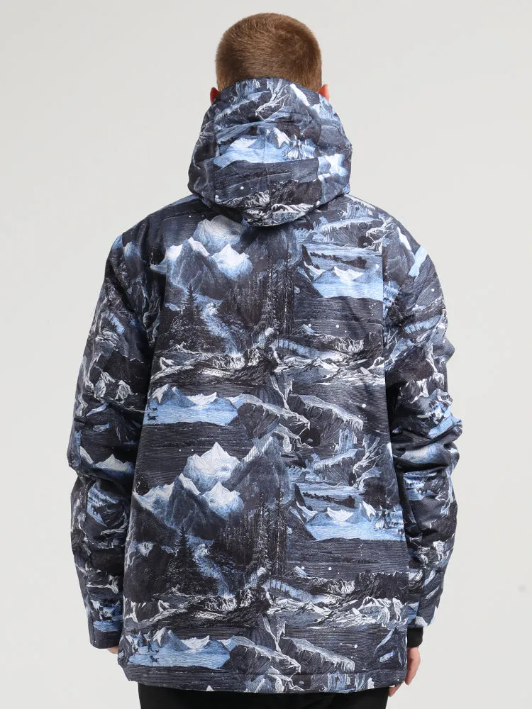 SMN Men's Ski Suit Jacket Single And Double Board Windproof And Waterproof Cotton Suit Cotton Trousers Ski Suit