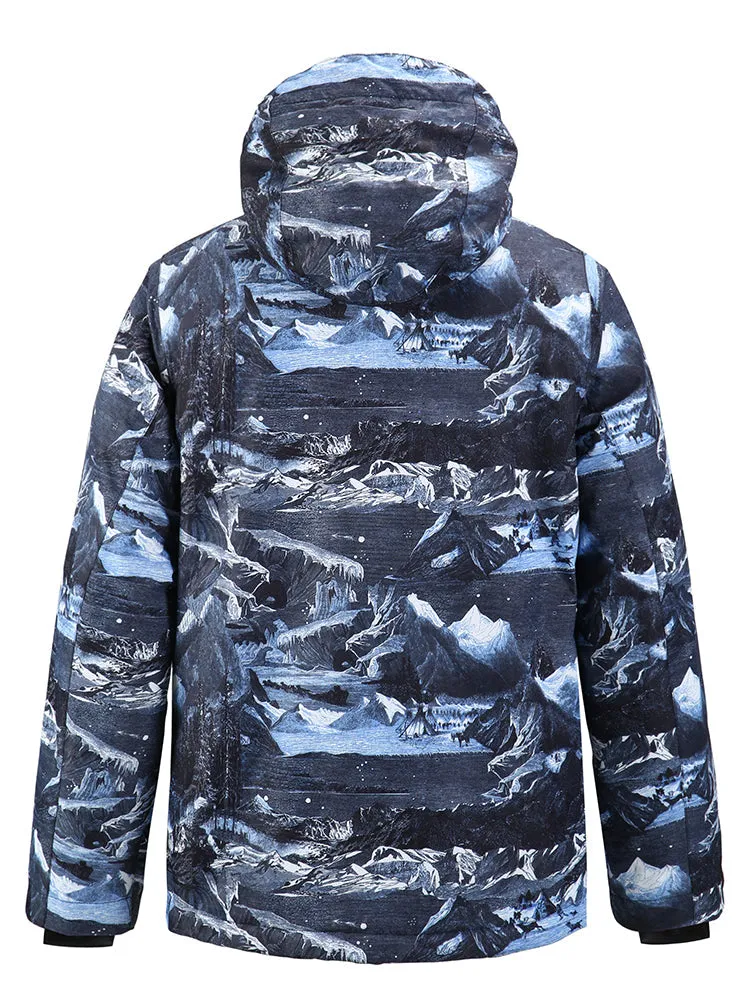 SMN Men's Ski Suit Jacket Single And Double Board Windproof And Waterproof Cotton Suit Cotton Trousers Ski Suit