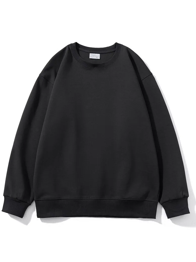 Women's Solid O-neck Sweatshirt / Casual Loose Comfy Female Clothing - SF0009