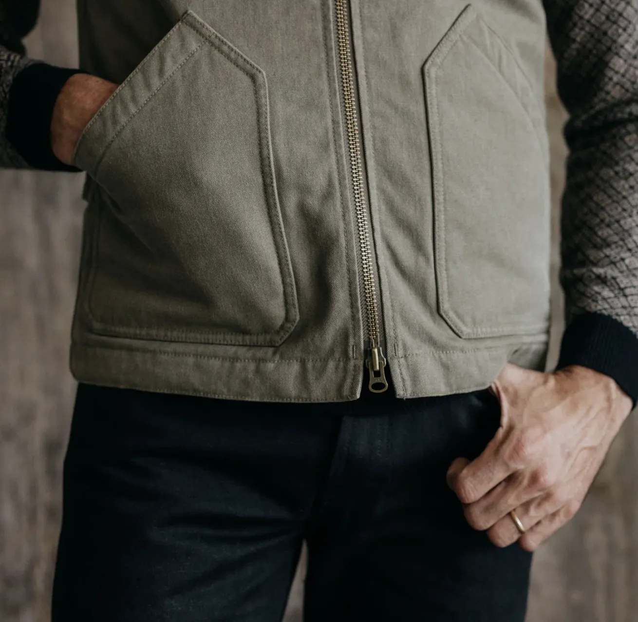 Workhorse Vest - Stone Boss Duck