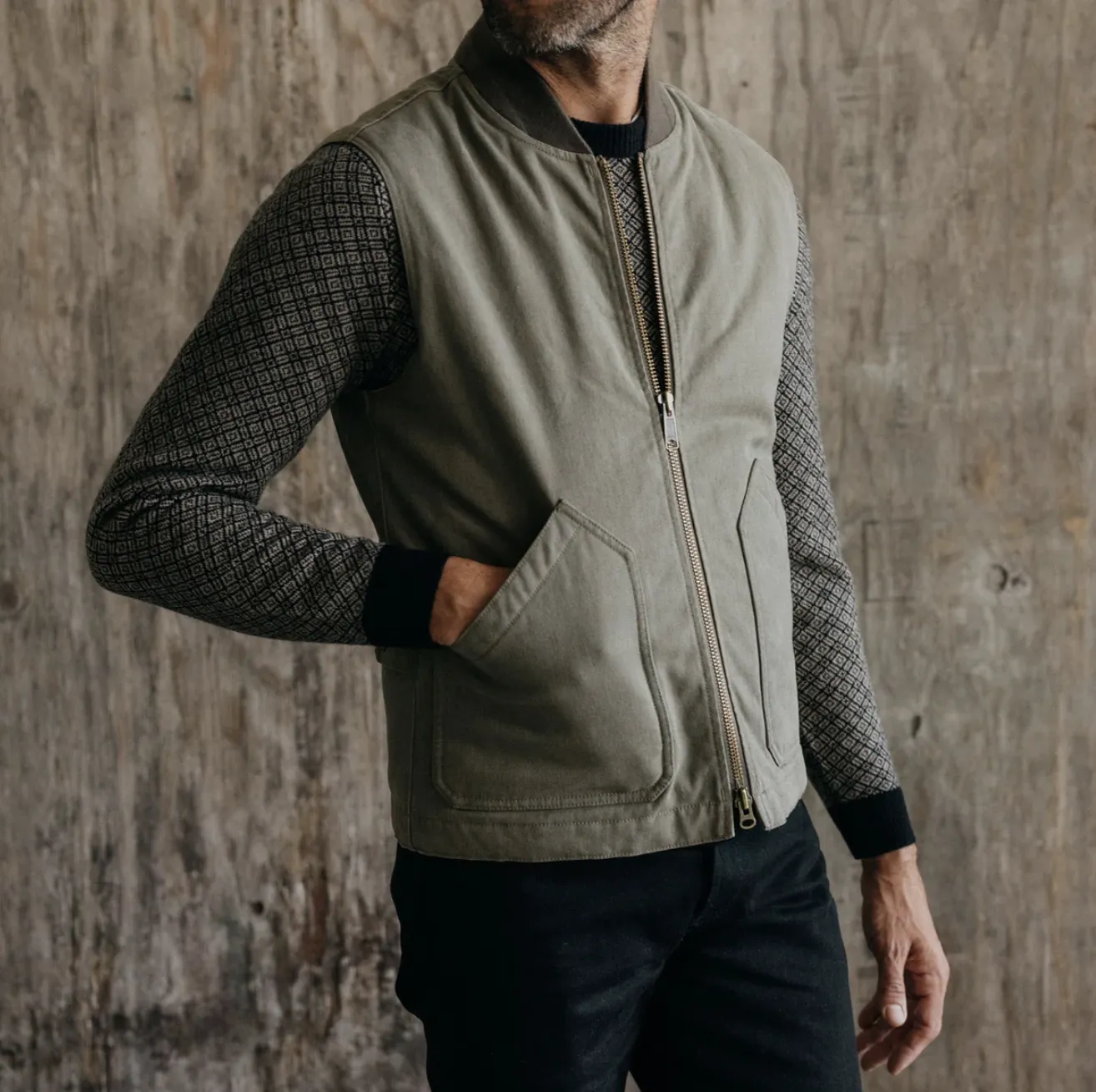 Workhorse Vest - Stone Boss Duck